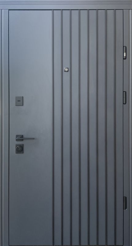 Вхідні Двері Страж Delica AL антрацит  Вхідні Двері Страж Delica AL антрацит