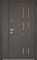 Вхідні Двері полуторні Modern+ RAL 8019 1200 "Galicia"