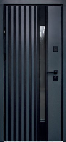 Вхідні двері в будинок BEREZ STREET RIO S LOFT Антрацит