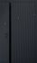 Вхідні Двері Страж Fusion Vertical Софт блек/біла емаль 