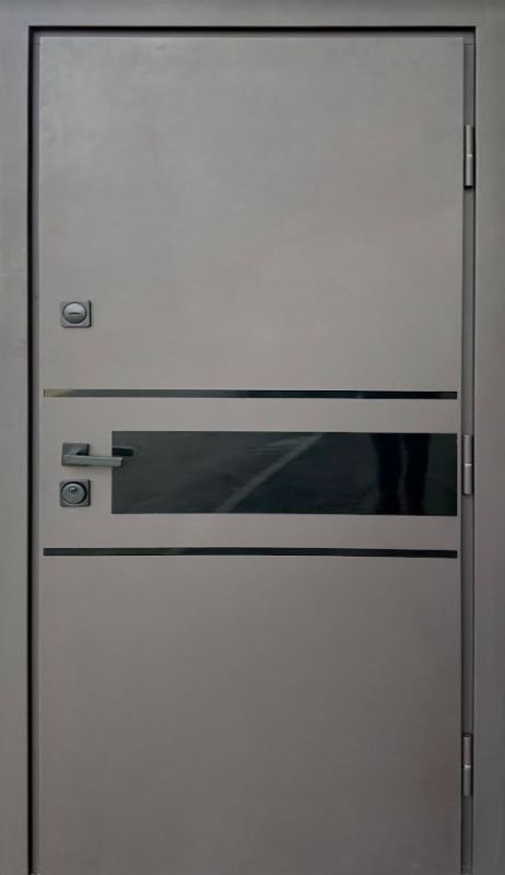 Вхідні Двері Стронг Оскар Ral 8019 пісок/дуб темний Vinorit "Qdoors" Вхідні Двері Стронг Оскар Ral 8019 пісок/дуб темний Vinorit "Qdoors"
